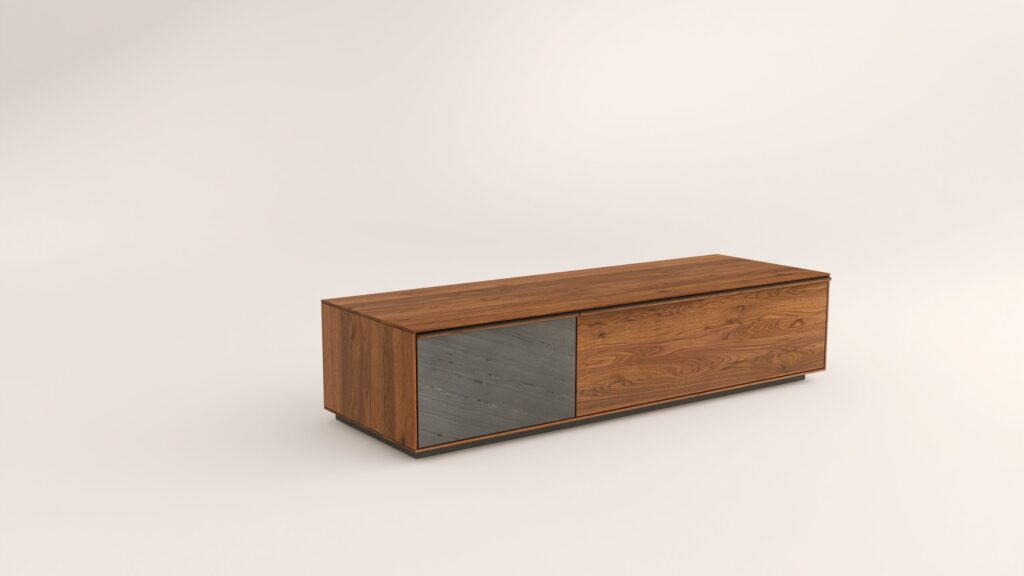 TEANO67 tömörfa TV szekrény - 151100