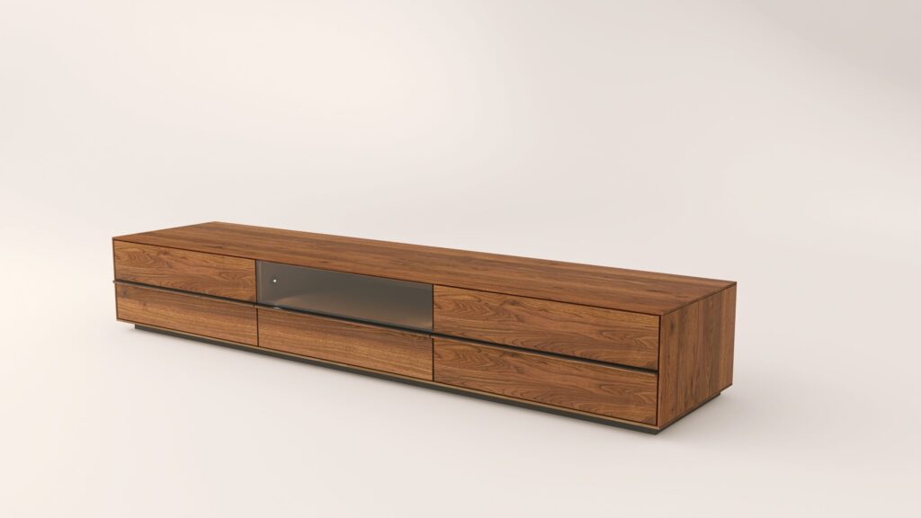 TEANO67 tömörfa TV szekrény - 151137