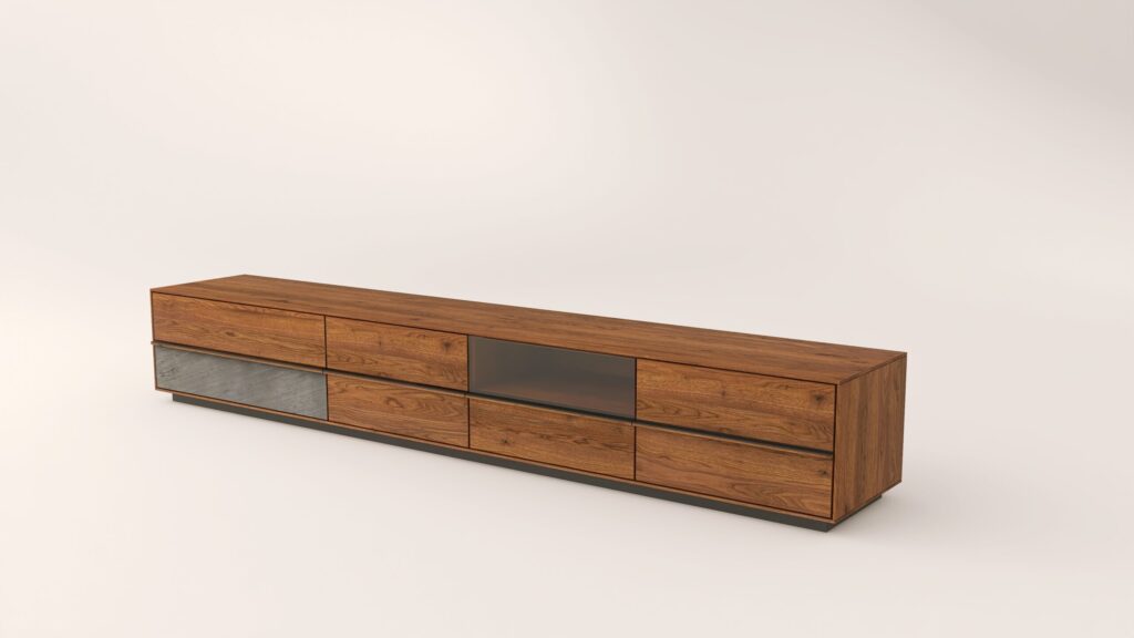 TEANO67 tömörfa TV szekrény - 151152