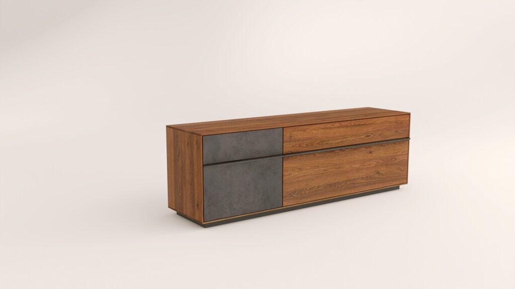 TEANO67 tömörfa TV szekrény - 151170