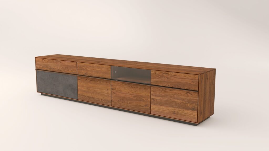 TEANO67 tömörfa TV szekrény - 151217