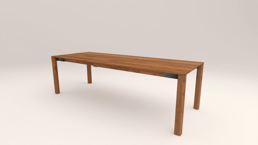 TEANO67 tömörfa hosszabbítható étkezőasztal - 351200